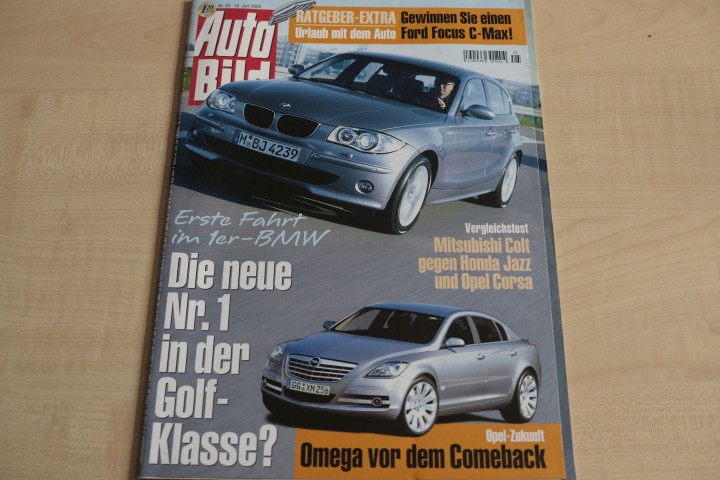 Deckblatt Auto Bild (25/2004)